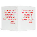 frank herbert quote binders