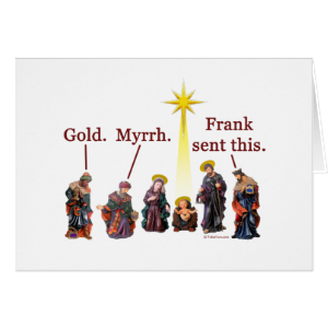 Frank Sent This - Christmas Card