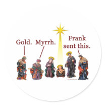 Frank Sent This stickers by TulsaTees Frank Sent This stickers