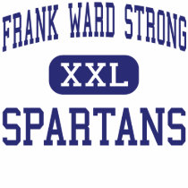 Frank Ward Strong Spartans Middle Durham t-shirts by customteamsportswear Frank Ward Strong Spartans Middle Durham t-shirts