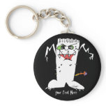 FrankEinstein Cartoon Monster Key Chain