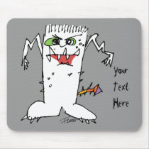 FrankEinstein Cartoon Monster mousepads