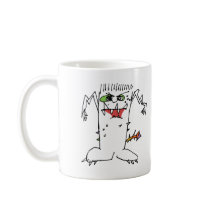 FrankEinstein Cartoon Monster mugs