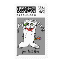 FrankEinstein Cartoon Monster stamps