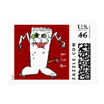 FrankEinstein Cartoon Monster stamps