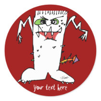 FrankEinstein Cartoon Monster stickers