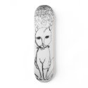 Franken Kitty skateboards by BeMusedArt Franken Kitty skateboards