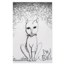 Franken Kitty stationery