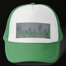 Frankenbent flaming logo hat!