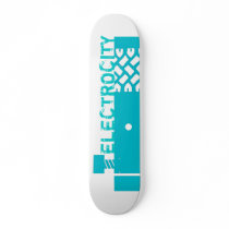 Frankencar "Electrocity" Skate Deck skateboards