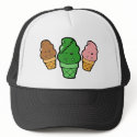 Frankencream Monster Ice Cream Cones hats by toxiferousdark Frankencream Monster Ice Cream Cones hats