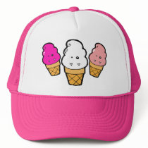 Frankencream Monster Ice Cream Cones hats