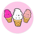 Frankencream Monster Ice Cream Cones stickers by toxiferousdark Frankencream Monster Ice Cream Cones stickers