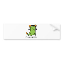 FrankenKitty bumper stickers