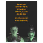 Frankenstein & Bride - Halloween Flyer