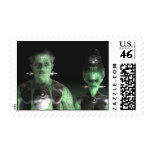 Frankenstein & Bride - Halloween Stamps