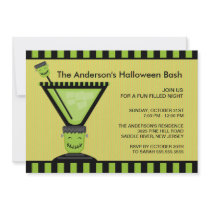 Frankenstein Cocktail Halloween Party Invitation