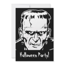 Frankenstein Halloween Party Invitation