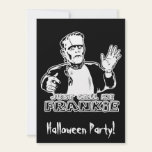 Frankenstein Halloween Party Invitation