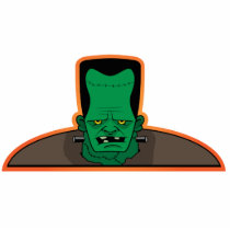 Frankenstein Halloween photo sculptures by ChesterVonFluffy Frankenstein Halloween photo sculptures
