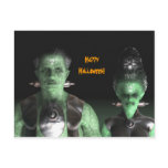 Frankenstein - Halloween Postcard