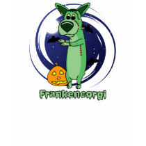 Frankenstein Pembroke Welsh Corgi Apparel t-shirts by MenagerieMayhem Frankenstein Pembroke Welsh Corgi Apparel t-shirts
