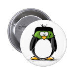 Frankenstein Penguin Button