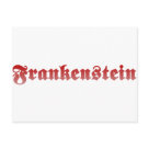 Frankenstein Postcard