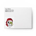 Frankenstein Skull Envelope envelopes
