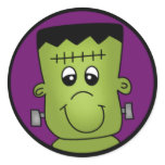 Frankenstein Round Stickers