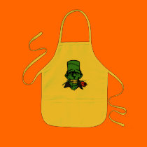 FRANKENSTEIN WITH ROSE aprons