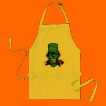 FRANKENSTEIN WITH ROSE aprons