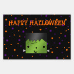 Frankenstein yard sign