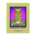 Frankenstein's Hamster Funny Cartoon Postcard