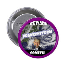 Frankenstorm Pinback Buttons
