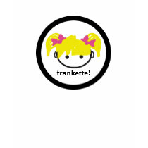 frankette! (blonde) tee t-shirts by thefranksUK frankette! (blonde) tee t-shirts