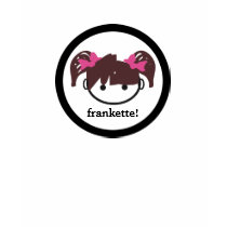 frankette! (brunette) tee t-shirts by thefranksUK frankette! (brunette) tee t-shirts