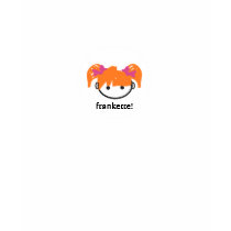 frankette! (ginger/strawberry blonde) dot tee t-shirts