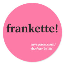 frankette! sticker