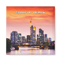 Frankfurt am Main 02D Refrigerator Magnet