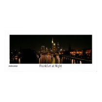 Frankfurt at Night posters by elomage Frankfurt at Night posters