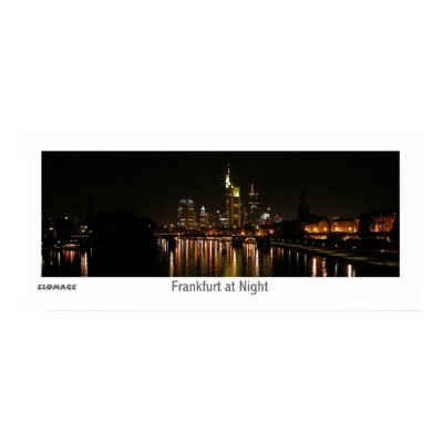 Frankfurt at Night Posters by elomage