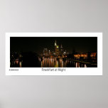 Frankfurt at Night Posters
