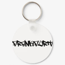 Frankfurt city icon keychains