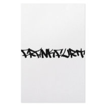 Frankfurt icon custom stationery