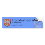 Frankfurt/Main 3 Bumper Sticker
