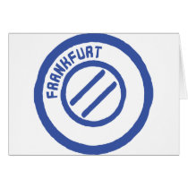 Frankfurt stamp cards by Tomaniac Frankfurt stamp cards