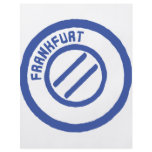 Frankfurt stamp personalized flyer
