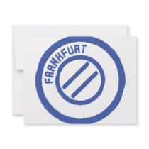 Frankfurt stamp invitations