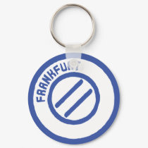 Frankfurt stamp keychains by Tomaniac Frankfurt stamp keychains